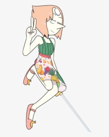 Clothing White Footwear Joint Male Fictional Character - Pearl Transparent Steven Universe, HD Png Download, Transparent PNG