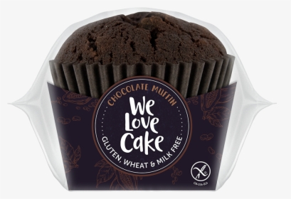 We Love Cake Chocolate Muffin - Chocolate Cake, HD Png Download, Transparent PNG