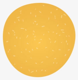 Hamburger Bun With Sesame Clip Arts - Circle, HD Png Download, Transparent PNG