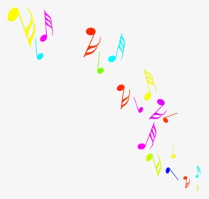 Transparent Colorful Music Clipart - Colorful Music Notes Png, Png Download, Transparent PNG