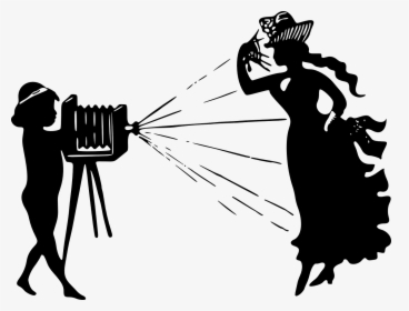 Photography Photographer Silhouette Free Picture - Portrait Photography Clip Art, HD Png Download, Transparent PNG