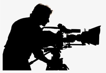 Film Camera Silhouette , Png Download - Video Camera Silhouette Png, Transparent Png, Transparent PNG