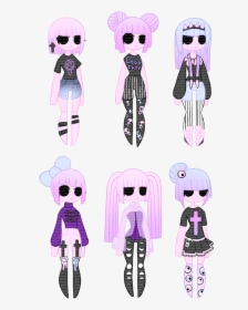 Cute Pastel Goth Girls, HD Png Download, Transparent PNG