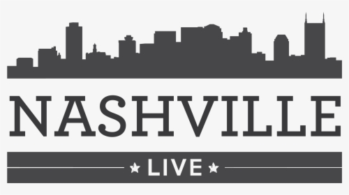 Nashville Skyline Stencil Logo - Transparent Nashville Clipart, HD Png Download, Transparent PNG