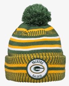 Cover Image For New Era Knit Green Bay Packers Pom - Green Bay Packers Knit Hat 2019, HD Png Download, Transparent PNG