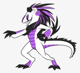 I Wanted To Design Like A Pastel Goth Monster Sona - Cartoon, HD Png Download, Transparent PNG