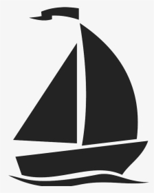 Fastnet Race Sailboat Ship - Silhouette Sailboat Clipart, HD Png Download, Transparent PNG