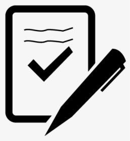 Notepad Pen, Writing Pad, Pencil, Paper Icon - Notepad With Pen Icon Gif, HD Png Download, Transparent PNG
