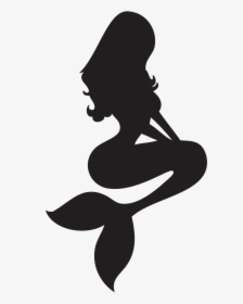 Mermaid Silhouette, HD Png Download, Transparent PNG