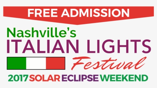 Italian Lights Festival Solar Eclipse Nashville Tn - Melbourne Spring Fashion Week 2010, HD Png Download, Transparent PNG