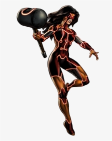 Spider Woman Clipart Spider Girl - Spider Woman Fear Itself, HD Png Download, Transparent PNG