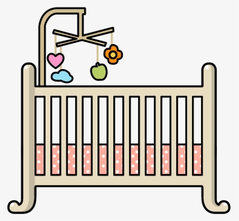 Transparent Baby Stuff Png - Crib Clipart Png, Png Download, Transparent PNG
