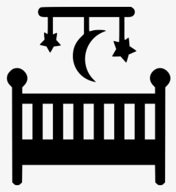 Cot Bed - Cot Icon Png, Transparent Png, Transparent PNG