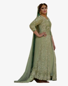 Pakistani Bridal Lehenga - Gown, HD Png Download, Transparent PNG