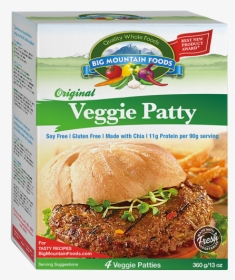 Big Mountain Foods Veggie Burger, HD Png Download, Transparent PNG