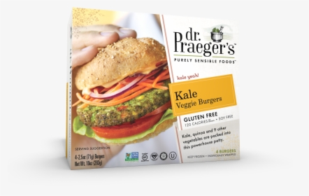 Dr Praeger's Kale Veggie Burgers, HD Png Download, Transparent PNG