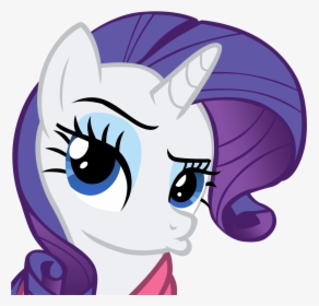 My Little Pony Rarity Head, HD Png Download, Transparent PNG