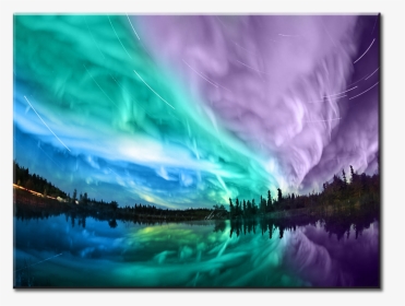 Northern Lights Long Exposure, HD Png Download, Transparent PNG