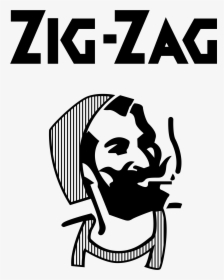 Zig Zag Logo Black And White - Zig Zag Logo Png, Transparent Png, Transparent PNG