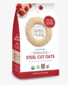One Degree Sprouted Steel Cut Oats, HD Png Download, Transparent PNG