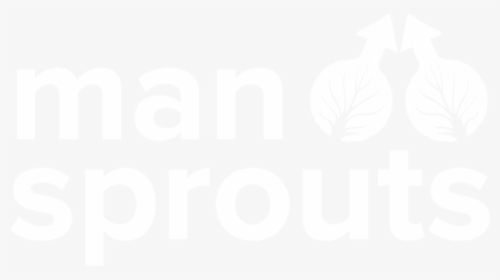 Man Sprouts Logo Final Copy White Large-01 - Johns Hopkins Logo White, HD Png Download, Transparent PNG