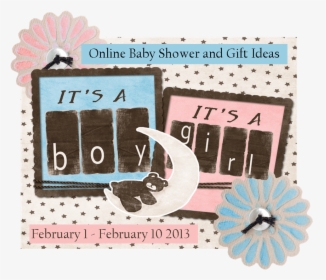 Transparent Baby Shower Boy Png - Paper, Png Download, Transparent PNG