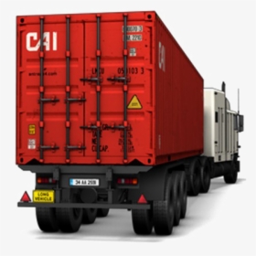 Container Truck Png Picture - Truck Container Icon Png, Transparent Png, Transparent PNG