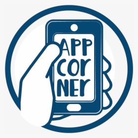 App Corner - Telephone Icon, HD Png Download, Transparent PNG