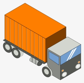 Truck, Lorry, Transportation, Container, Vehicle - Camion Clipart, HD Png Download, Transparent PNG