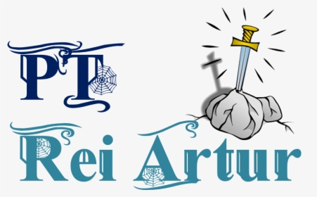 Clip Art Rei Arthur Png - Sword In The Stone, Transparent Png, Transparent PNG