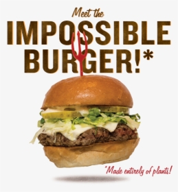 Impossible Burger Vegan, HD Png Download, Transparent PNG