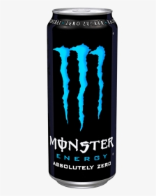 Energy Drink Png - Monster Energy Absolute Zero, Transparent Png, Transparent PNG