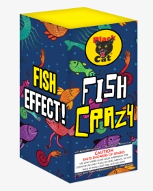 Fish Crazy - Black Cat Fireworks, HD Png Download, Transparent PNG
