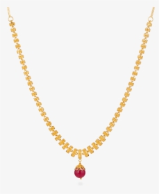 22ct Gold Bridal Necklace - Blue Sapphire Necklace Designs, HD Png Download, Transparent PNG