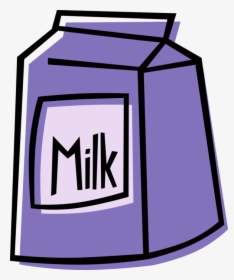 Transparent Milk Carton Png - Milk And Yogurt Clipart, Png Download, Transparent PNG