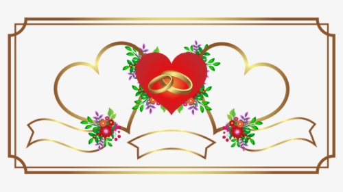 Transparent Budgeting Clipart - Wedding Heart Background Png, Png Download, Transparent PNG