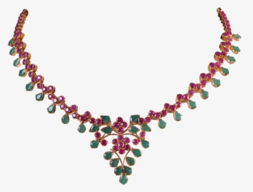 Ruby Emeralds Necklace Designs, HD Png Download, Transparent PNG