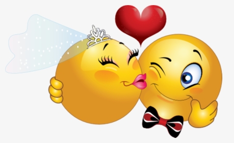Smileys Pictures, Images, Graphics For Facebook, Whatsapp - Smiley Wedding, HD Png Download, Transparent PNG