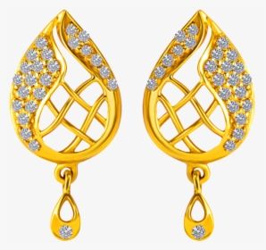 22kt Yellow Gold Earring - Earrings, HD Png Download, Transparent PNG