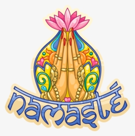 Faith Clipart Namaste - Namaste Symbol, HD Png Download, Transparent PNG