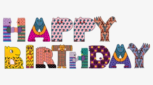 Happy Birthday Cut Out Letters, HD Png Download, Transparent PNG