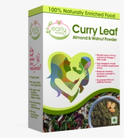 Prenatal Nutrition Curry Leaf Almond And Walnut Powder - Food, HD Png Download, Transparent PNG