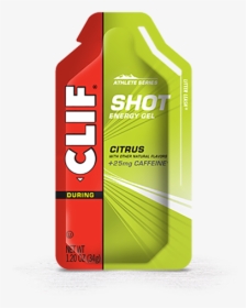 Citrus Flavor Packaging - Clif Shot Energy Gel Chocolate Cherry, HD Png Download, Transparent PNG