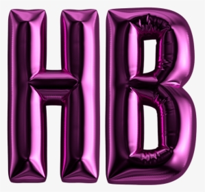 Birthday Balloon Font, HD Png Download, Transparent PNG