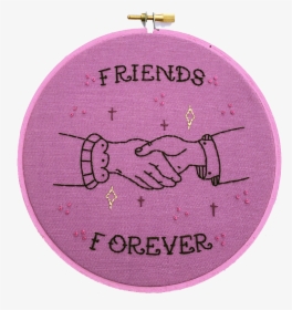 Embroidery Hoop Best Friends, HD Png Download, Transparent PNG