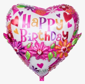 Happy Birthday Png Text 3d Giftsforsubs - Balloon, Transparent Png, Transparent PNG