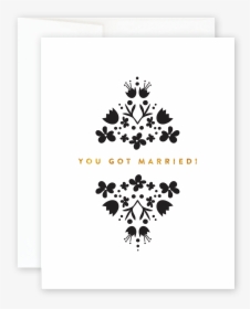 Wedding Greeting Card   Data Max Width 1500   Data - Crest, HD Png Download, Transparent PNG