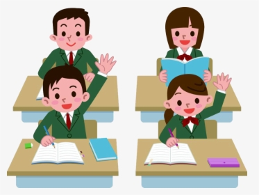Human Clipart Student - Attend Class Clipart, HD Png Download, Transparent PNG