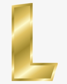 Clipart Letters Gold - Gold Letter L Png, Transparent Png, Transparent PNG