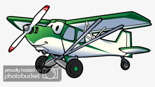 Clip Art Cartoon Airplane With Transparent Background - Transparent Transparent Background Cartoon Aeroplane, HD Png Download, Transparent PNG